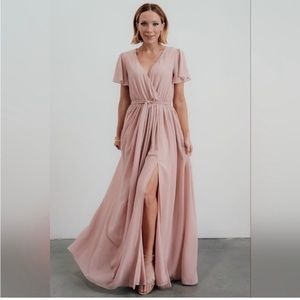 Kristina Maxi Dress Dusty Rose 1XL NWT